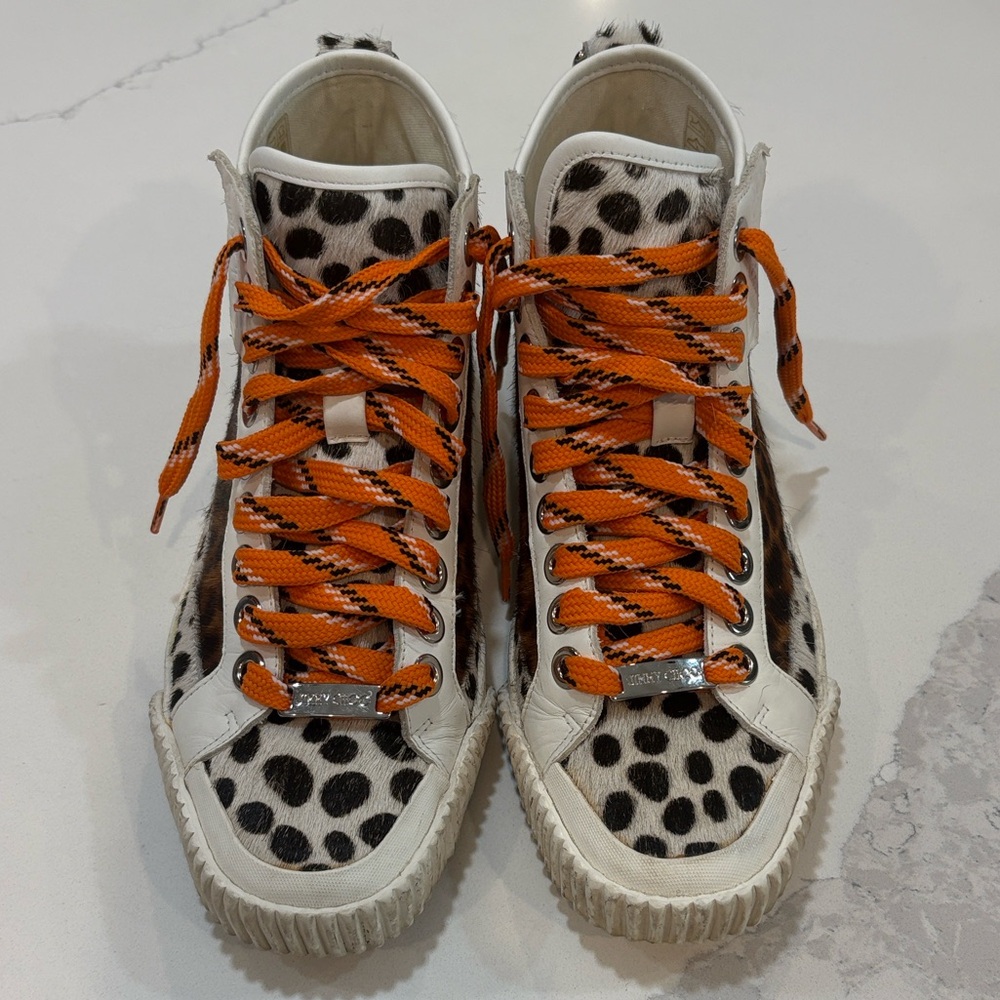 Jimmy Choo Animal Print Sneaker